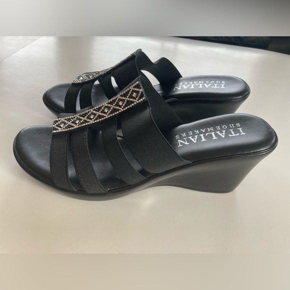 Black Italian Sandals - Picture 4 of 7